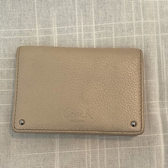 Coach Handbags - COACH SMALL WALLET / BUSINESS CARD HOLDER